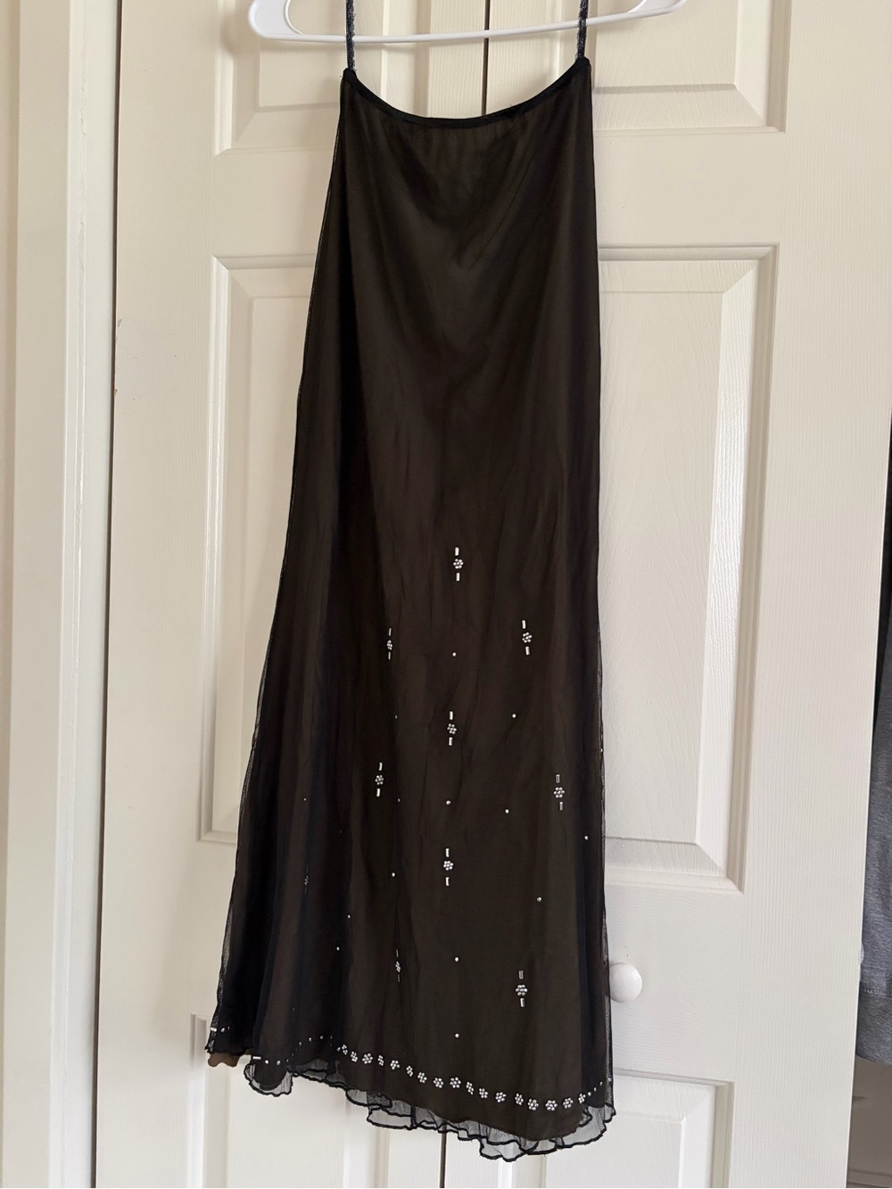 anthropologie maxi skirt